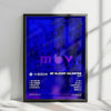 My Bloody Valentine "m b v" Album Cover Poster - with Complete Tracklist