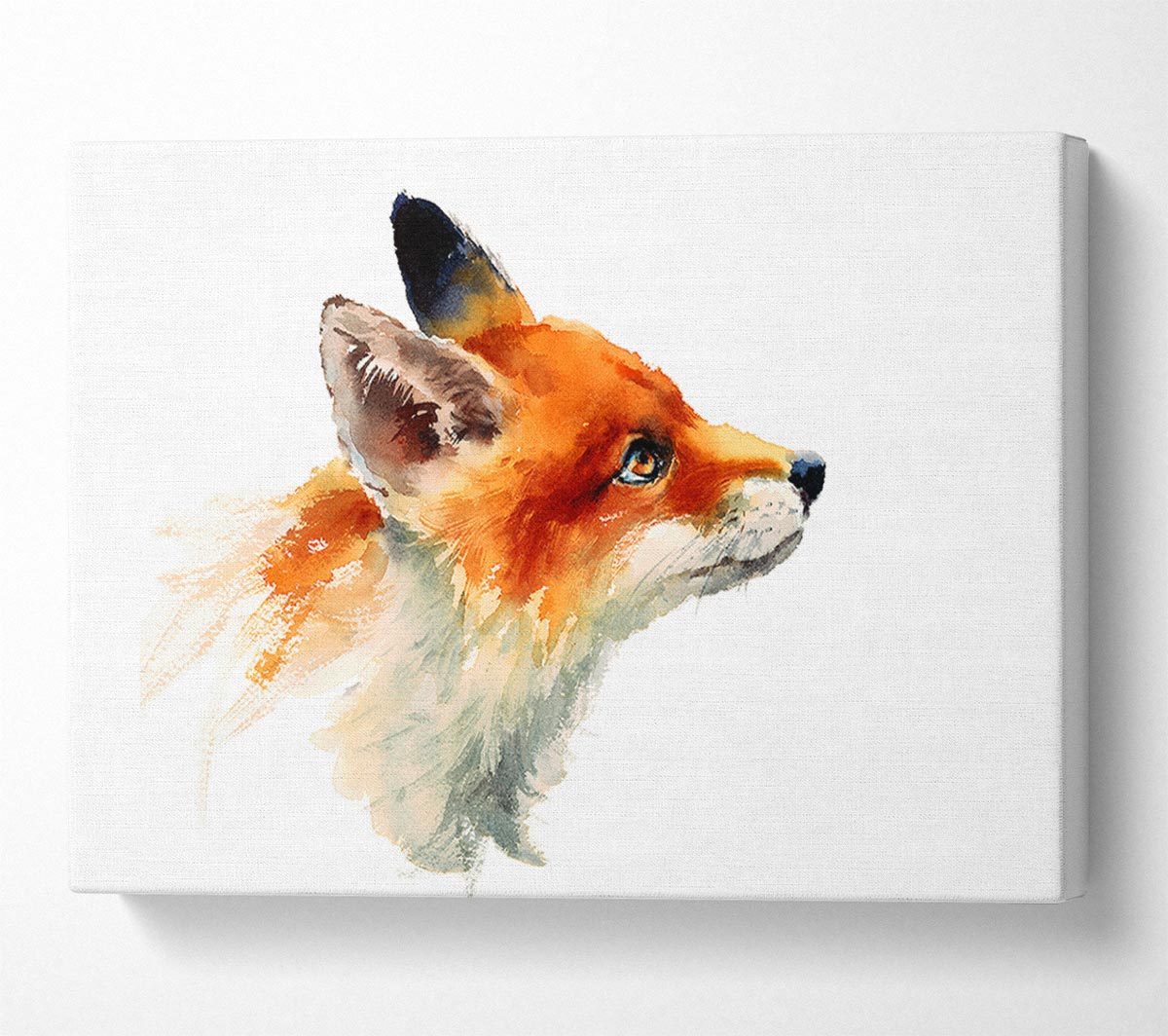 Fox Love Canvas Wall Art