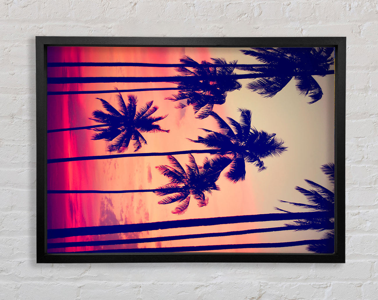 Californian Palm Trees Framed Wall Art