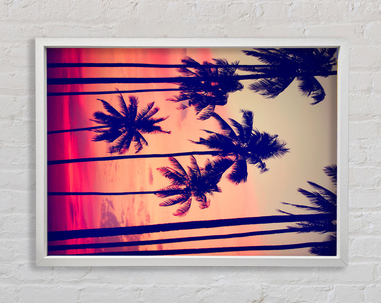 Californian Palm Trees Framed Wall Art