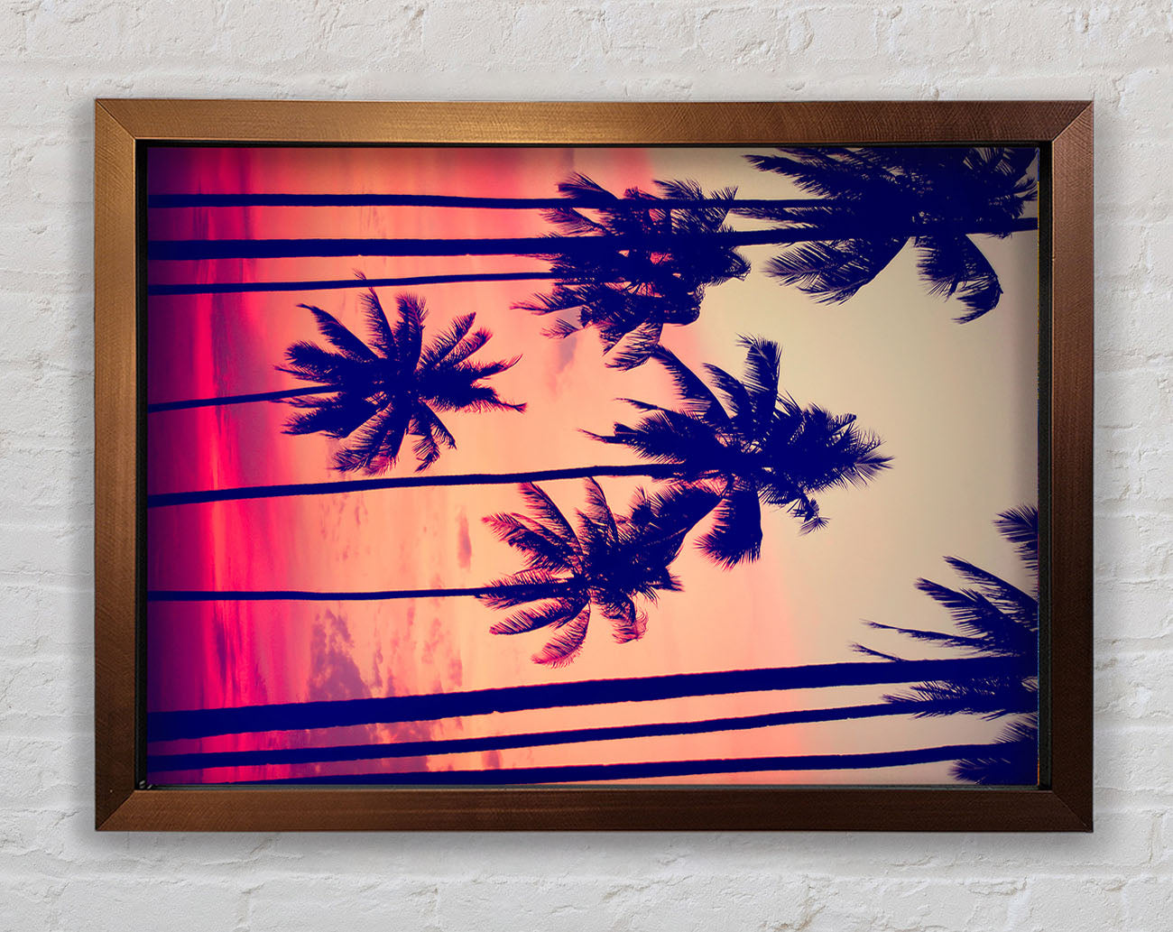 Californian Palm Trees Framed Wall Art