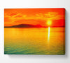 Sun Beam Ocean Canvas Wall Art