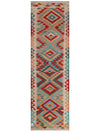 Maimana Kilim Runner - 291 x 88 cm