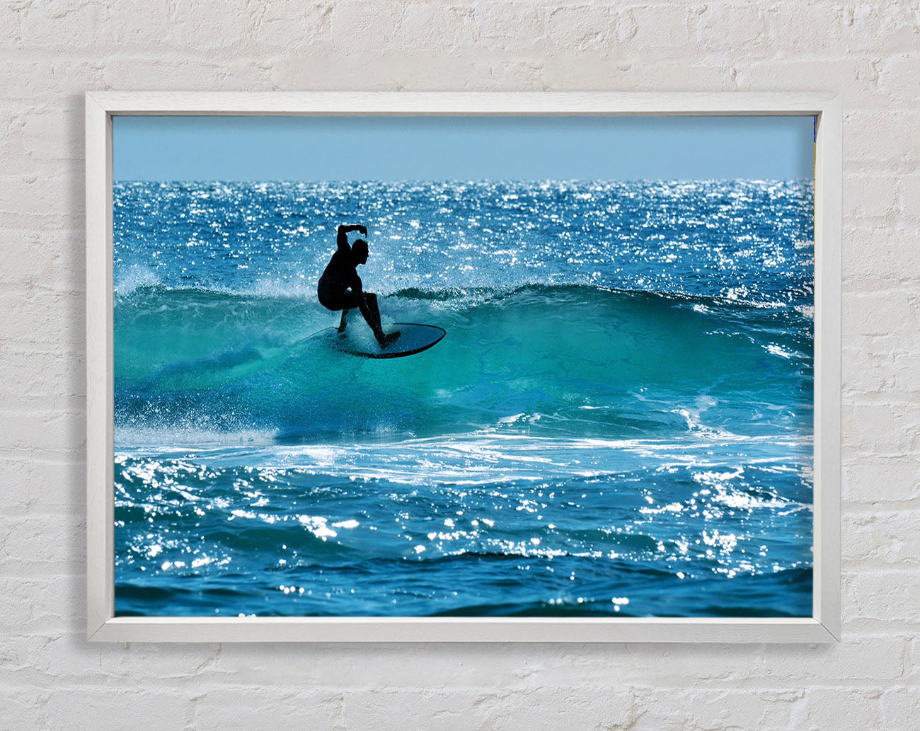 California Surfer Framed Wall Art