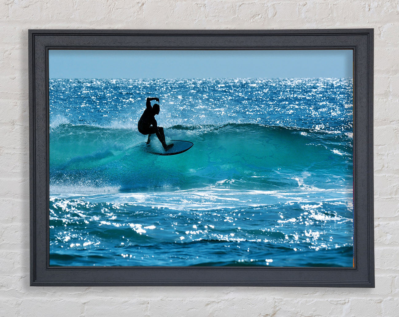 California Surfer Framed Wall Art