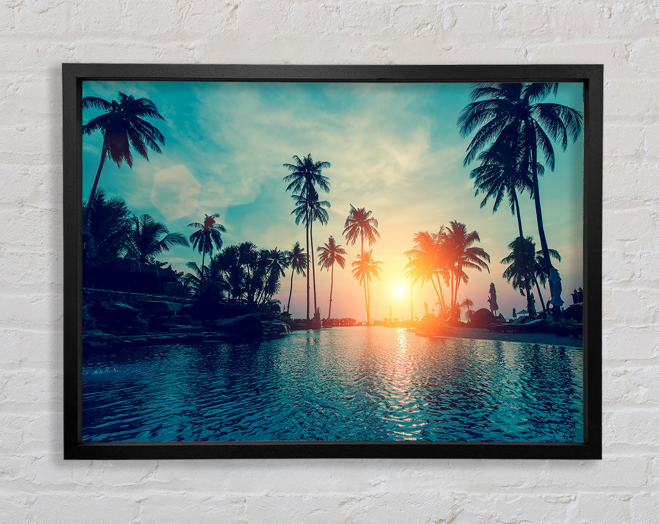 As The Sun Goes Down 2 Framed Wall Art