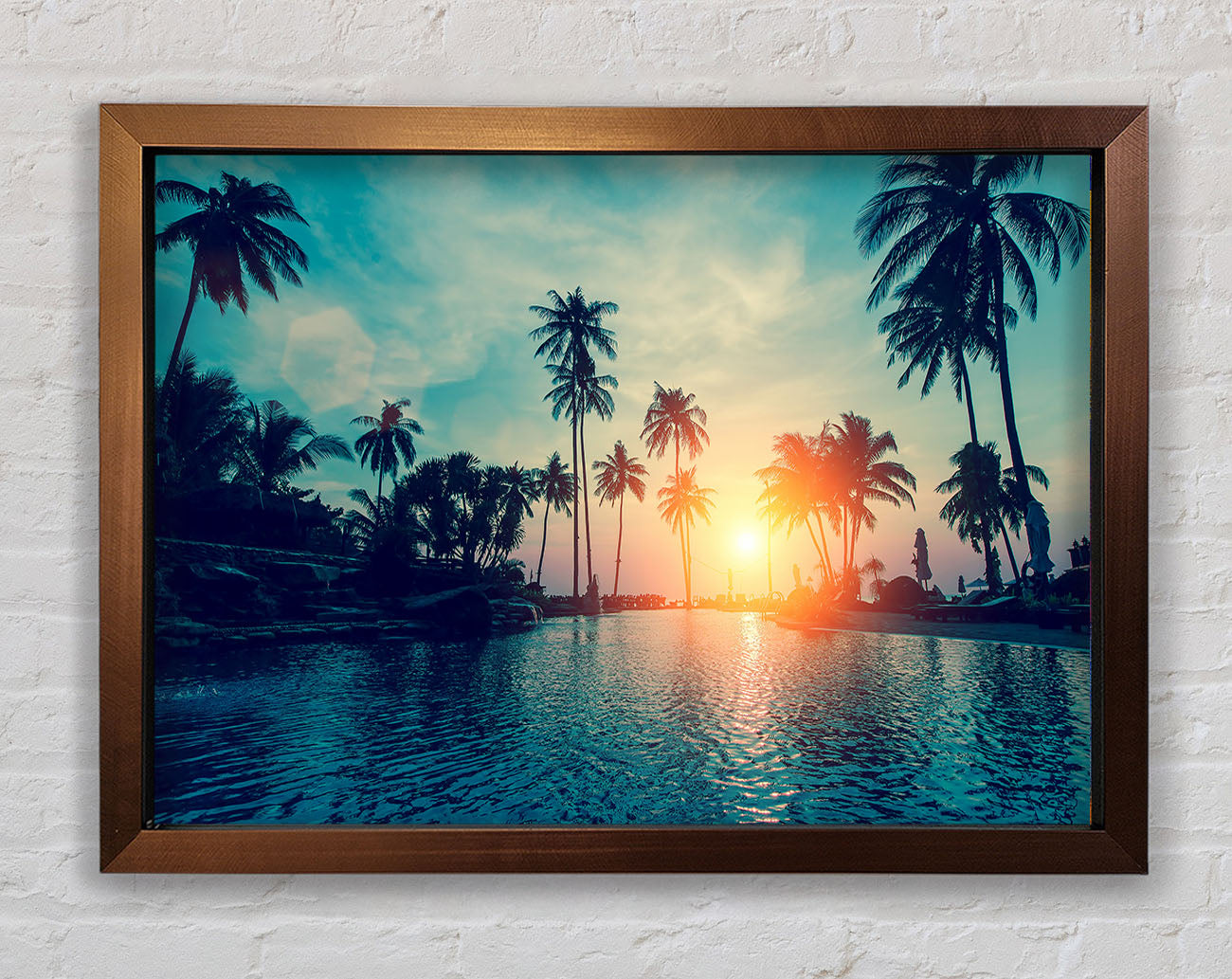 As The Sun Goes Down 2 Framed Wall Art