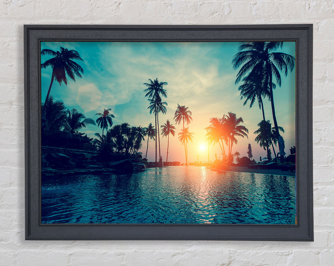 As The Sun Goes Down 2 Framed Wall Art
