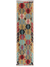 Maimana Kilim Runner - 296 x 80 cm