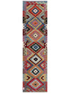 Maimana Kilim Runner - 298 x 82 cm
