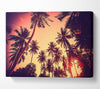 Just Palm Trees Canvas Wall Art