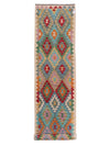 Maimana Kilim Runner - 393 x 83 cm