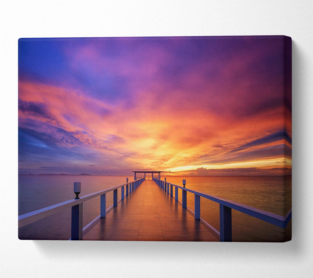 Tranquil Glow Canvas Wall Art