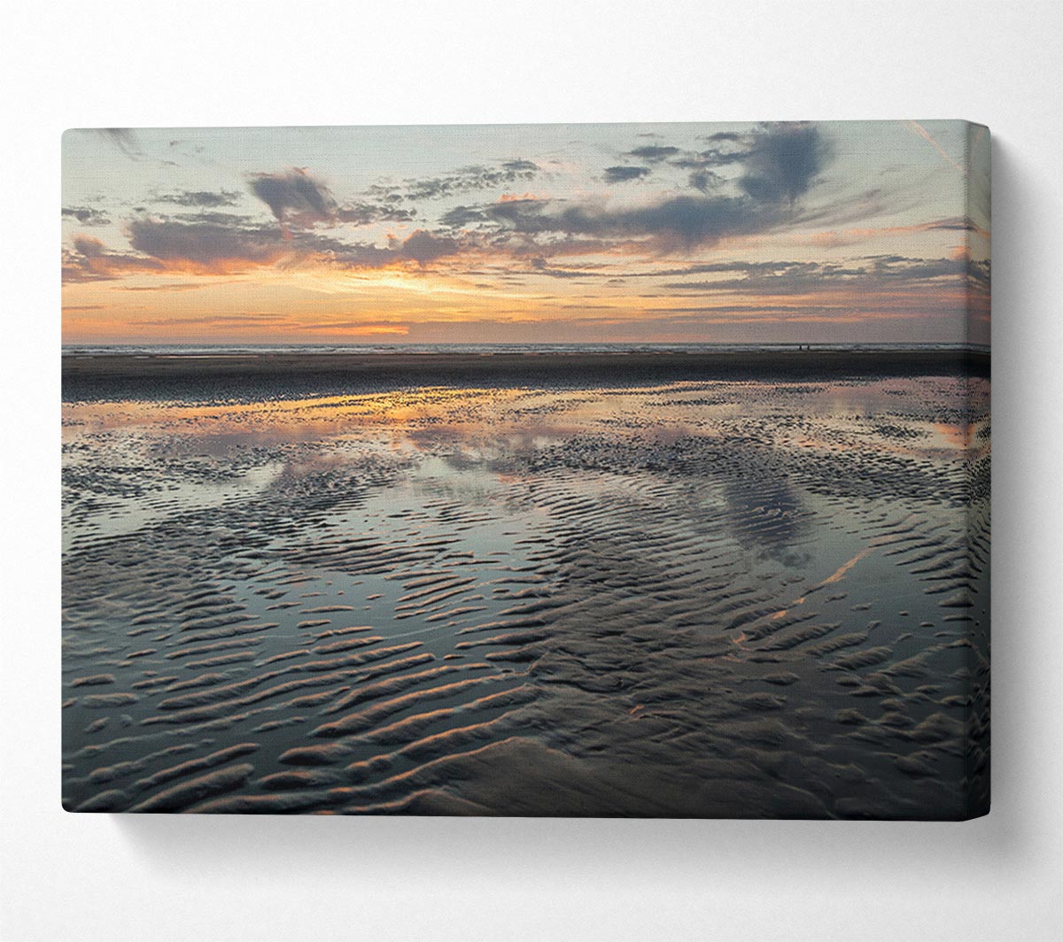 Movement Of Sands Canvas Wall Art