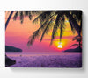 Between The Palm Trees Canvas Wall Art