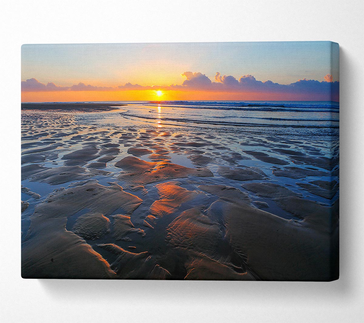 Sun Beam Sands Canvas Wall Art