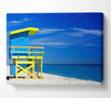 Life Guard Hut Canvas Wall Art