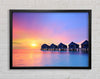 At The End Of A Hard Day Framed Wall Art