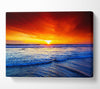 Fierce Ocean Skies Canvas Wall Art