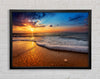 As The Waves Get Closer Framed Wall Art