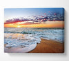 Ocean Sunset Swell Canvas Wall Art
