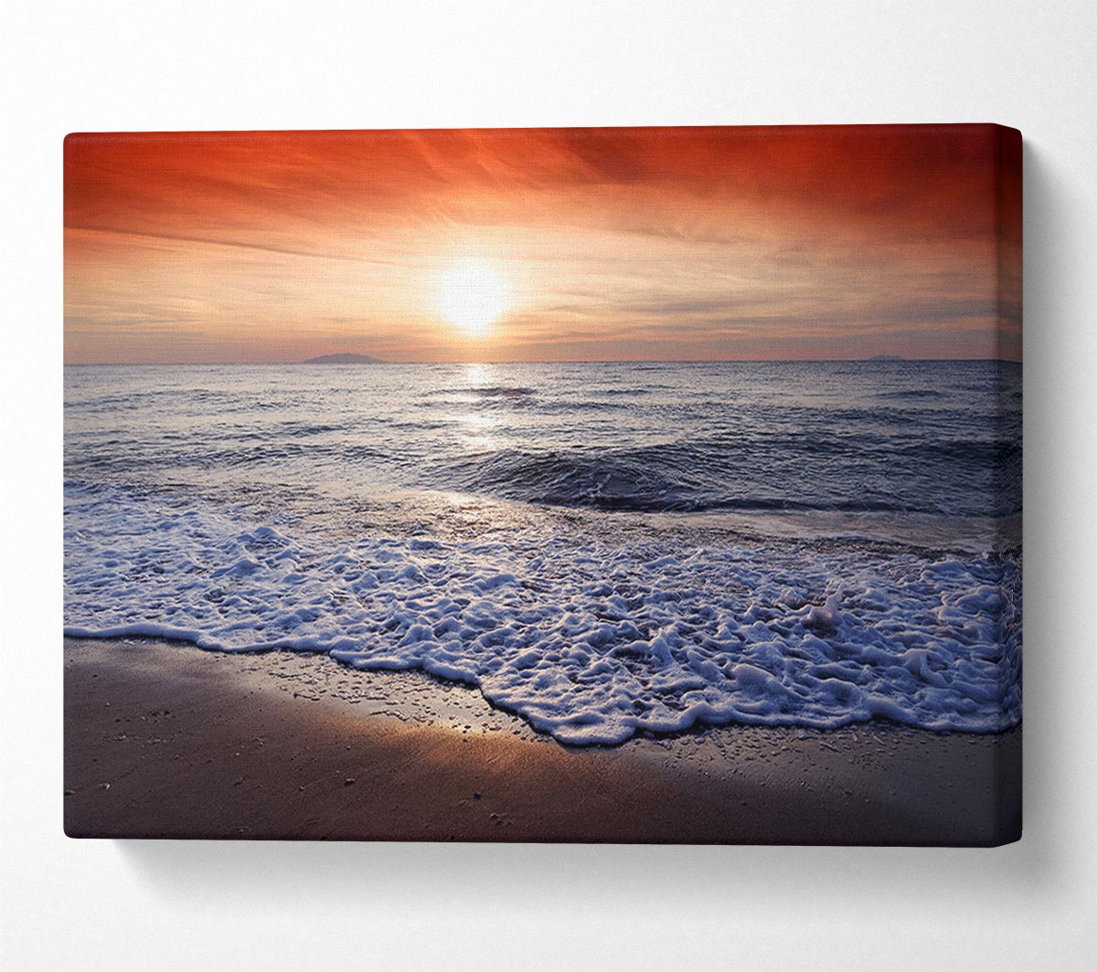 Sparkling Ocean Canvas Wall Art