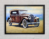 British Vintage Beauty Framed Wall Art