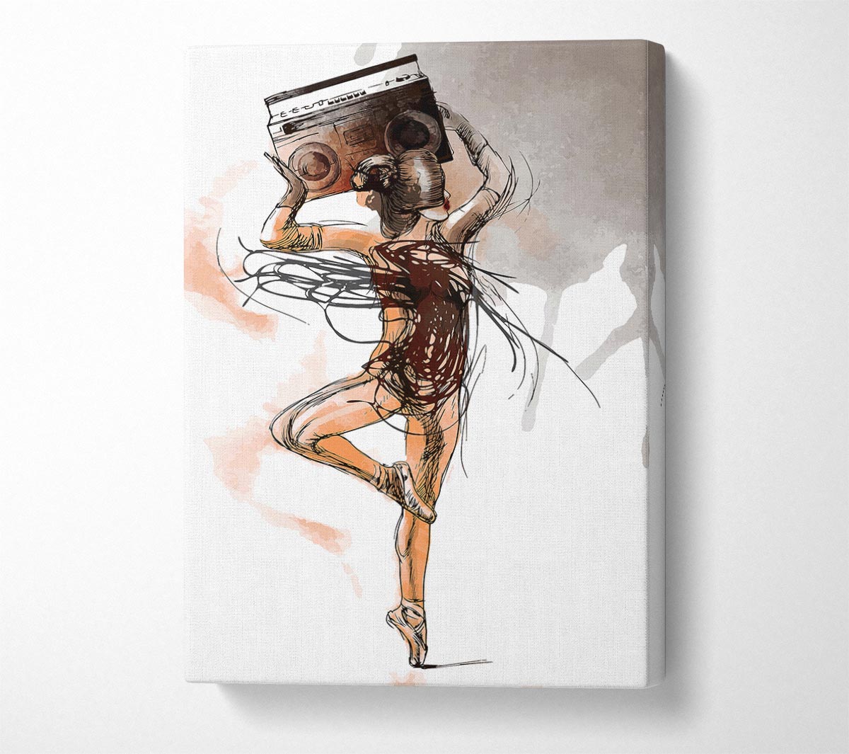 Contemporary Movement 19 Canvas Wall Art