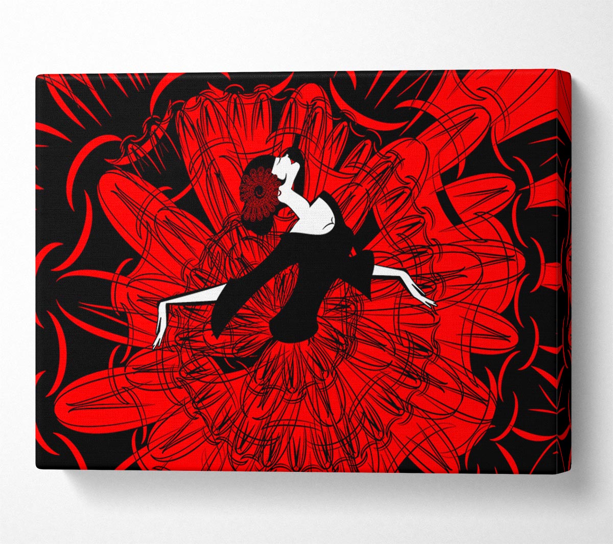 Flamenco 2 Canvas Wall Art