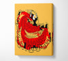 Flamenco 3 Canvas Wall Art