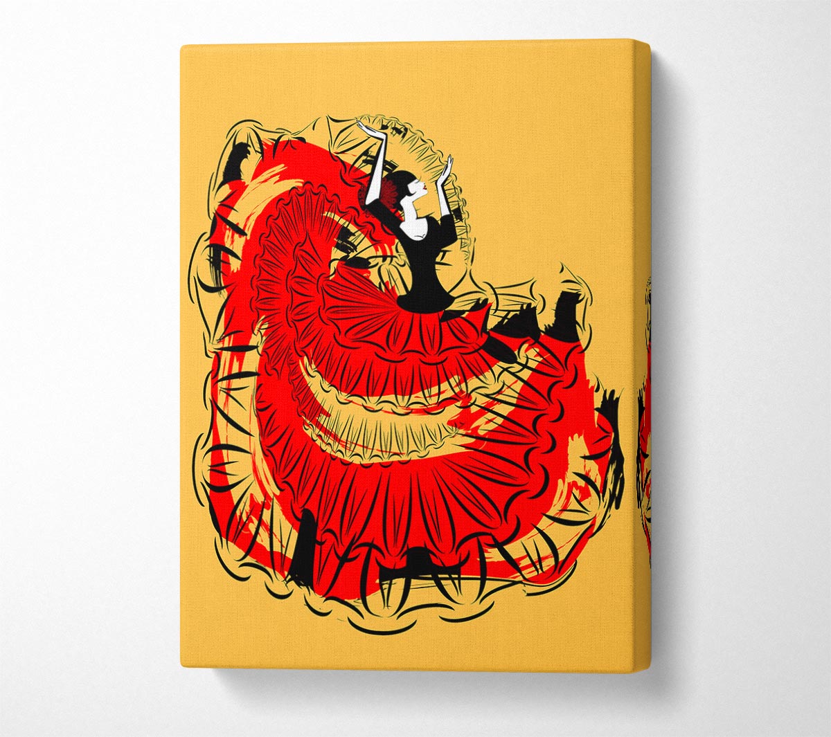 Flamenco 3 Canvas Wall Art
