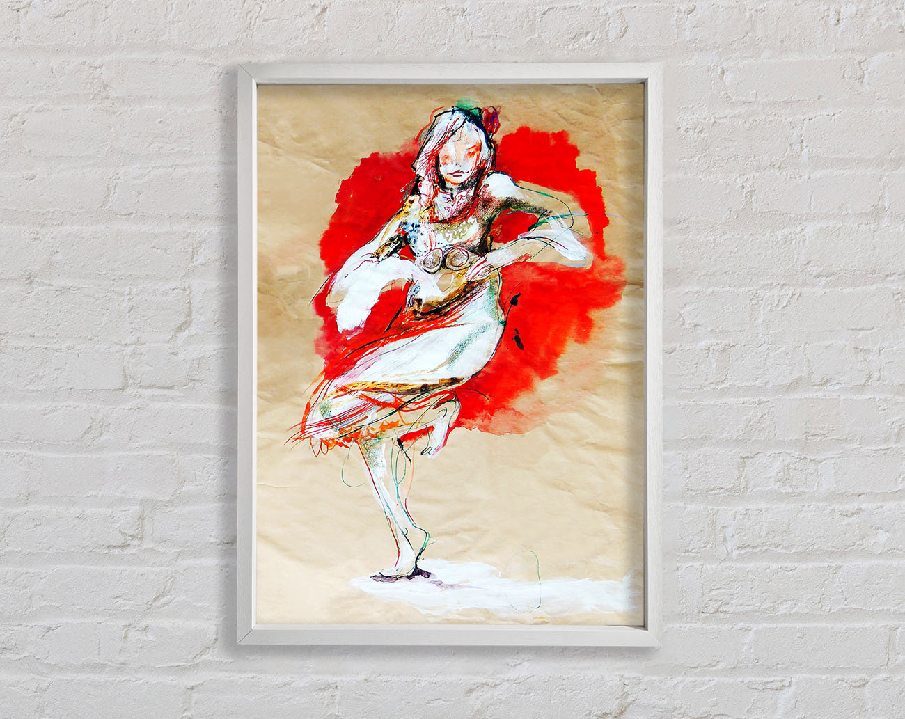 Contemporary Movement 18 Framed Wall Art