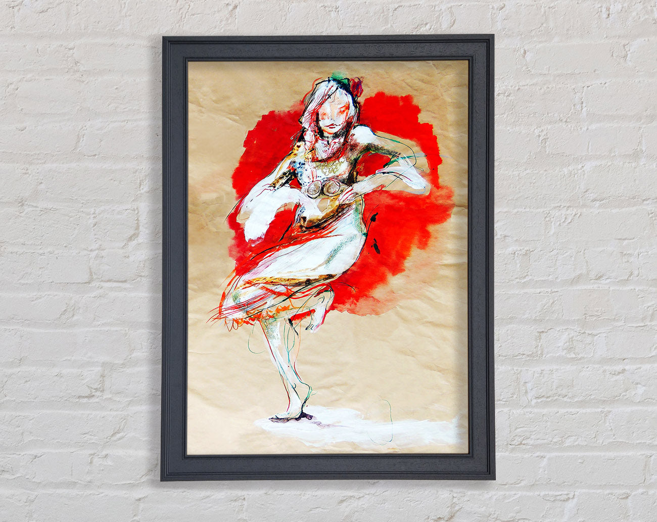 Contemporary Movement 18 Framed Wall Art