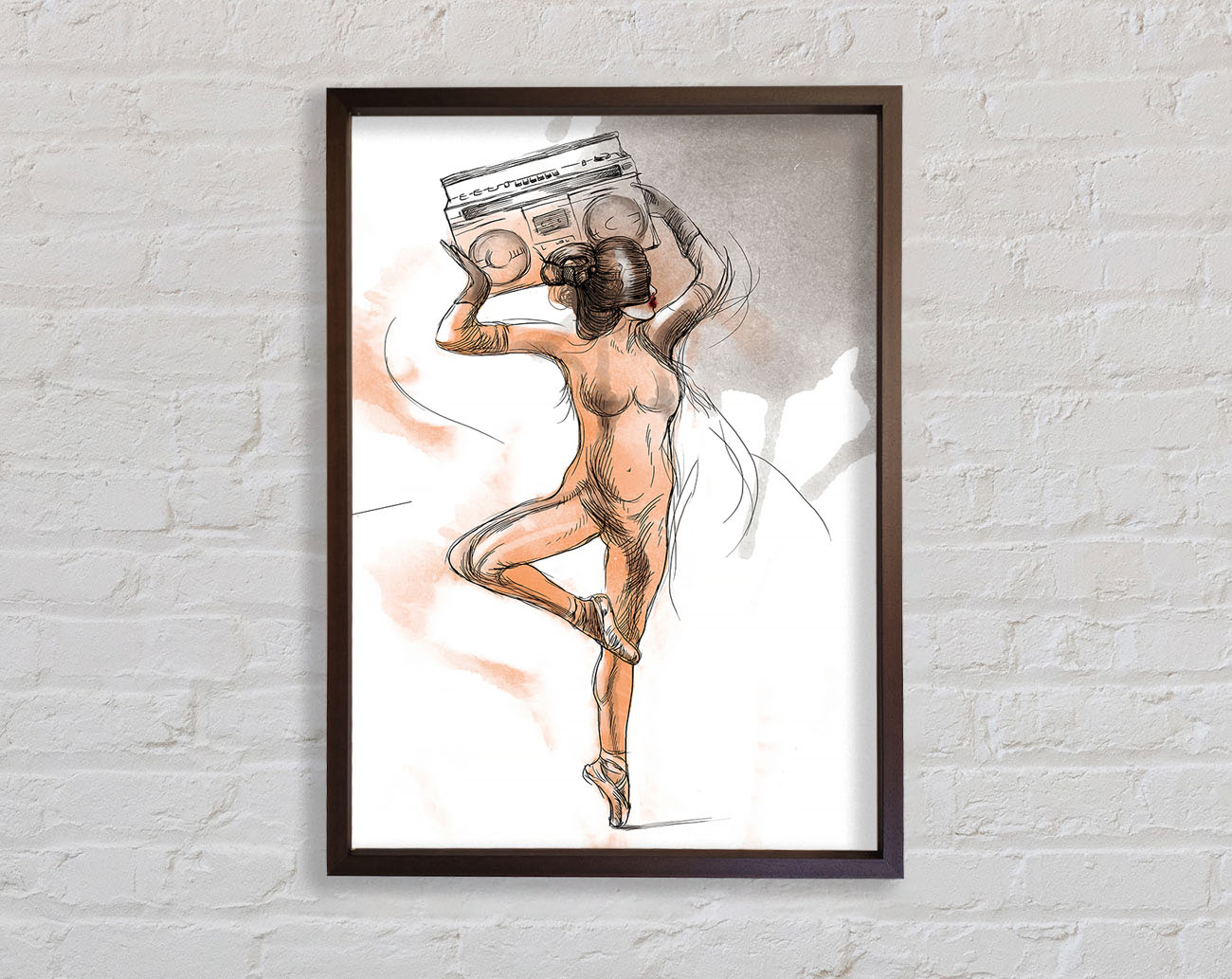 Contemporary Movement 11 Framed Wall Art