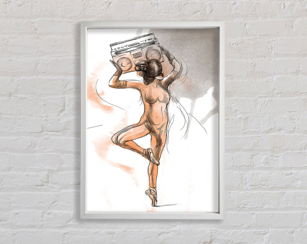 Contemporary Movement 11 Framed Wall Art