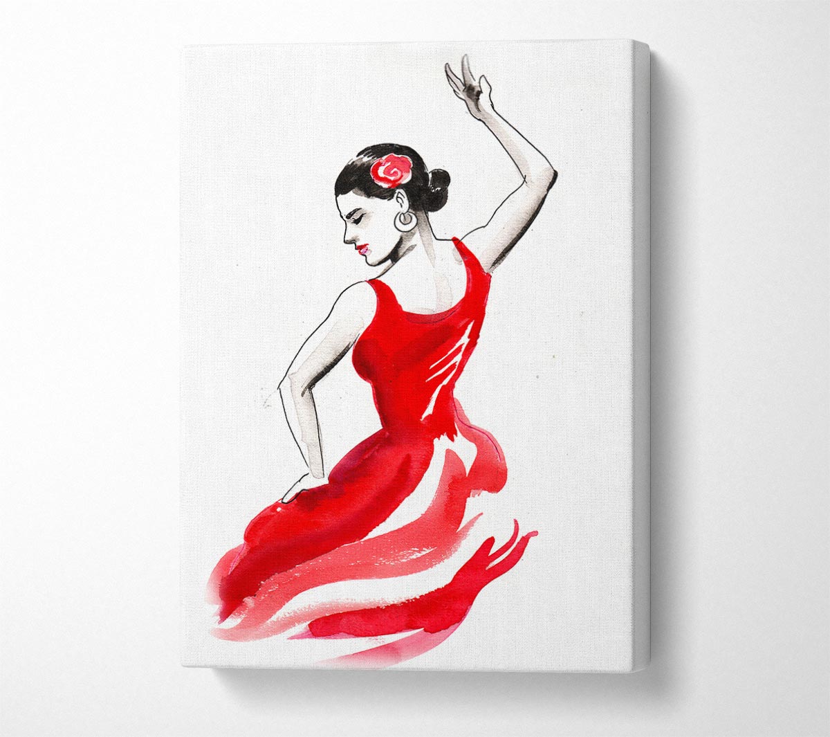 Flamenco 17 Canvas Wall Art
