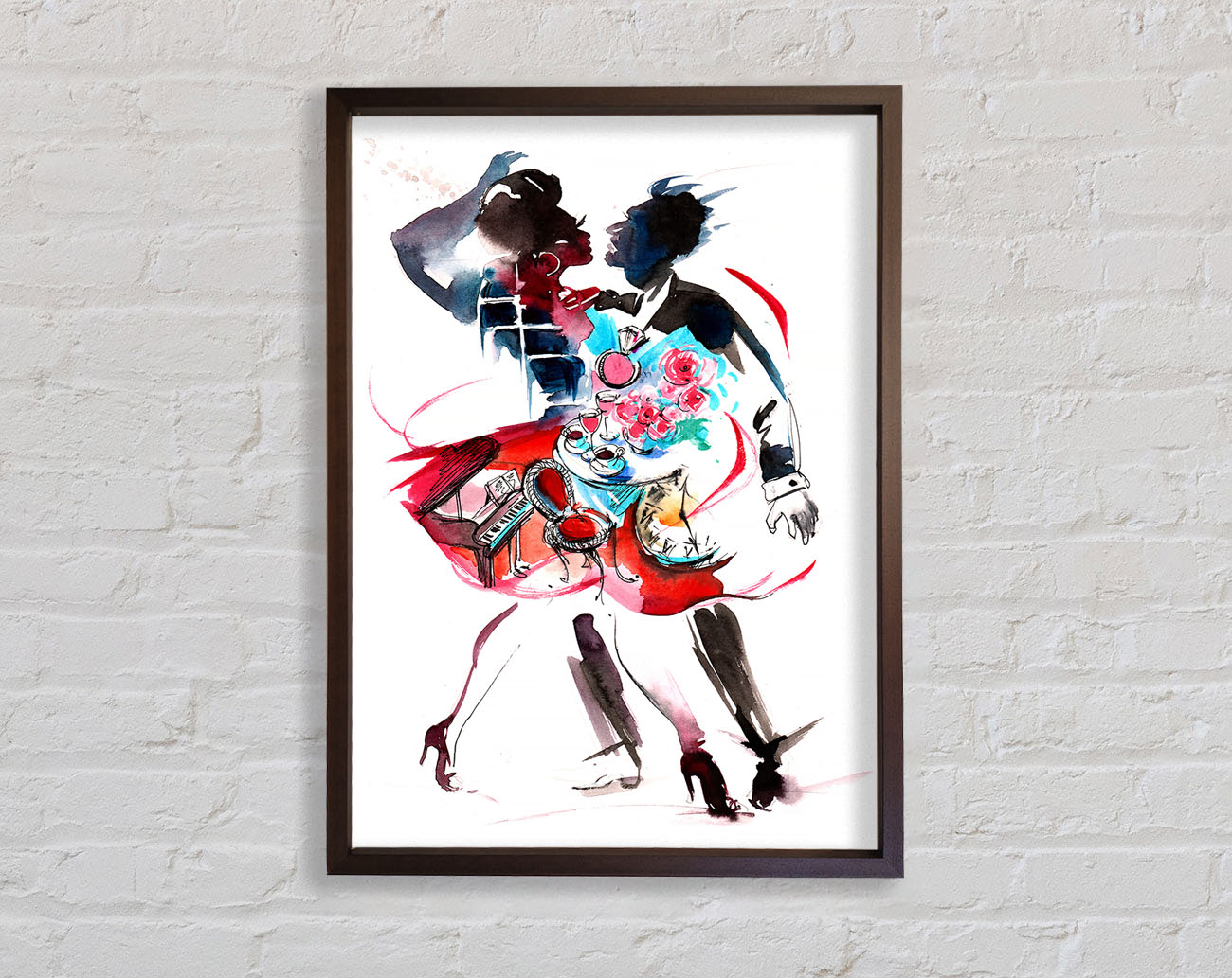 Contemporary Movement 22 Framed Wall Art
