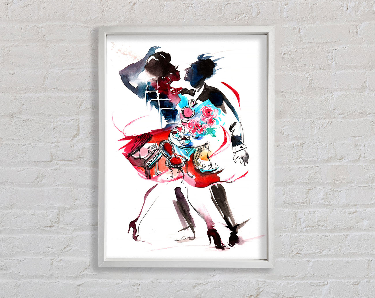 Contemporary Movement 22 Framed Wall Art