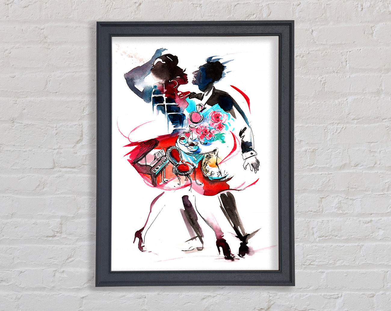 Contemporary Movement 22 Framed Wall Art