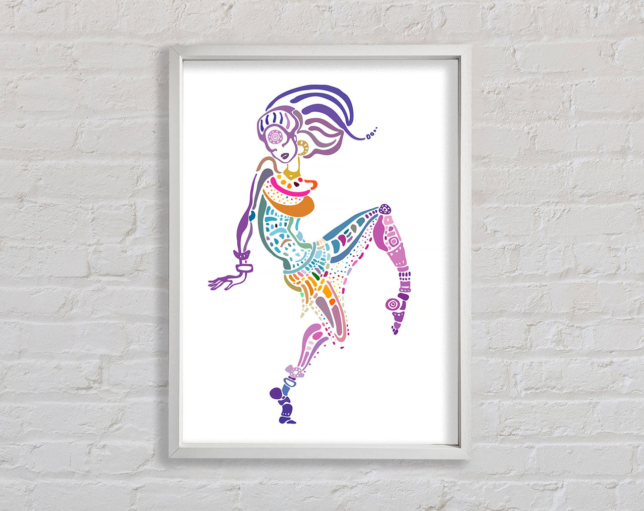 Contemporary Movement 6 Framed Wall Art