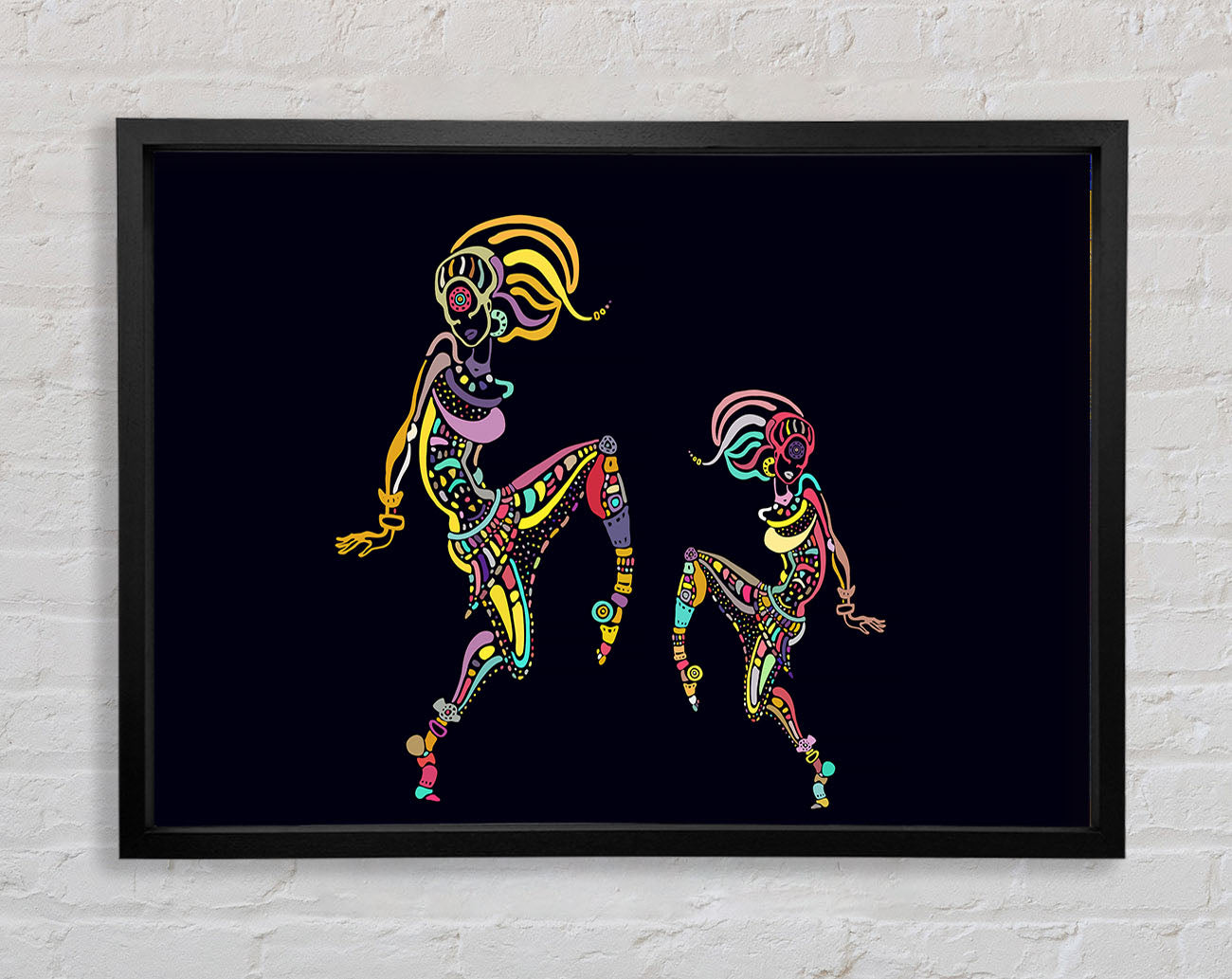 Contemporary Movement 16 Framed Wall Art