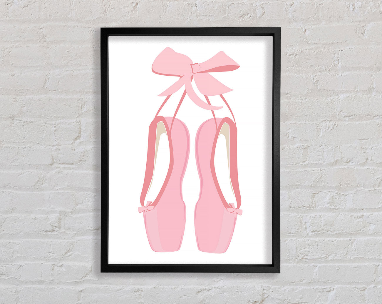 Ballerina Shoes 5 Framed Wall Art
