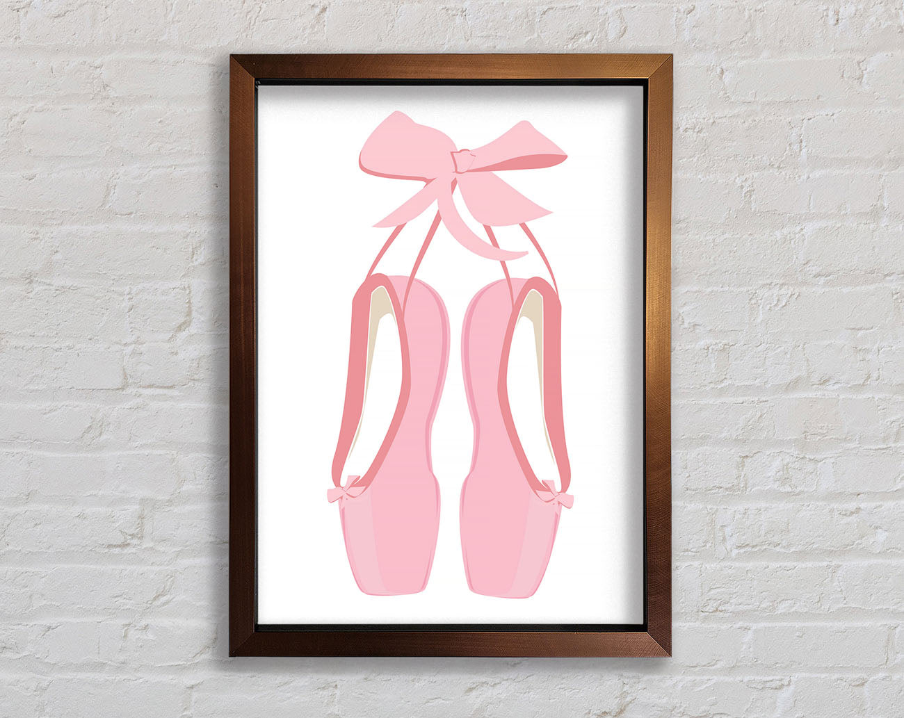 Ballerina Shoes 5 Framed Wall Art