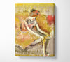 Golden Ballerina 1 Canvas Wall Art