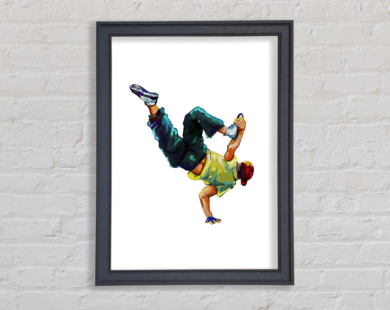 Break Dancing 1 Framed Wall Art
