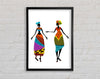African Women 2 Framed Wall Art
