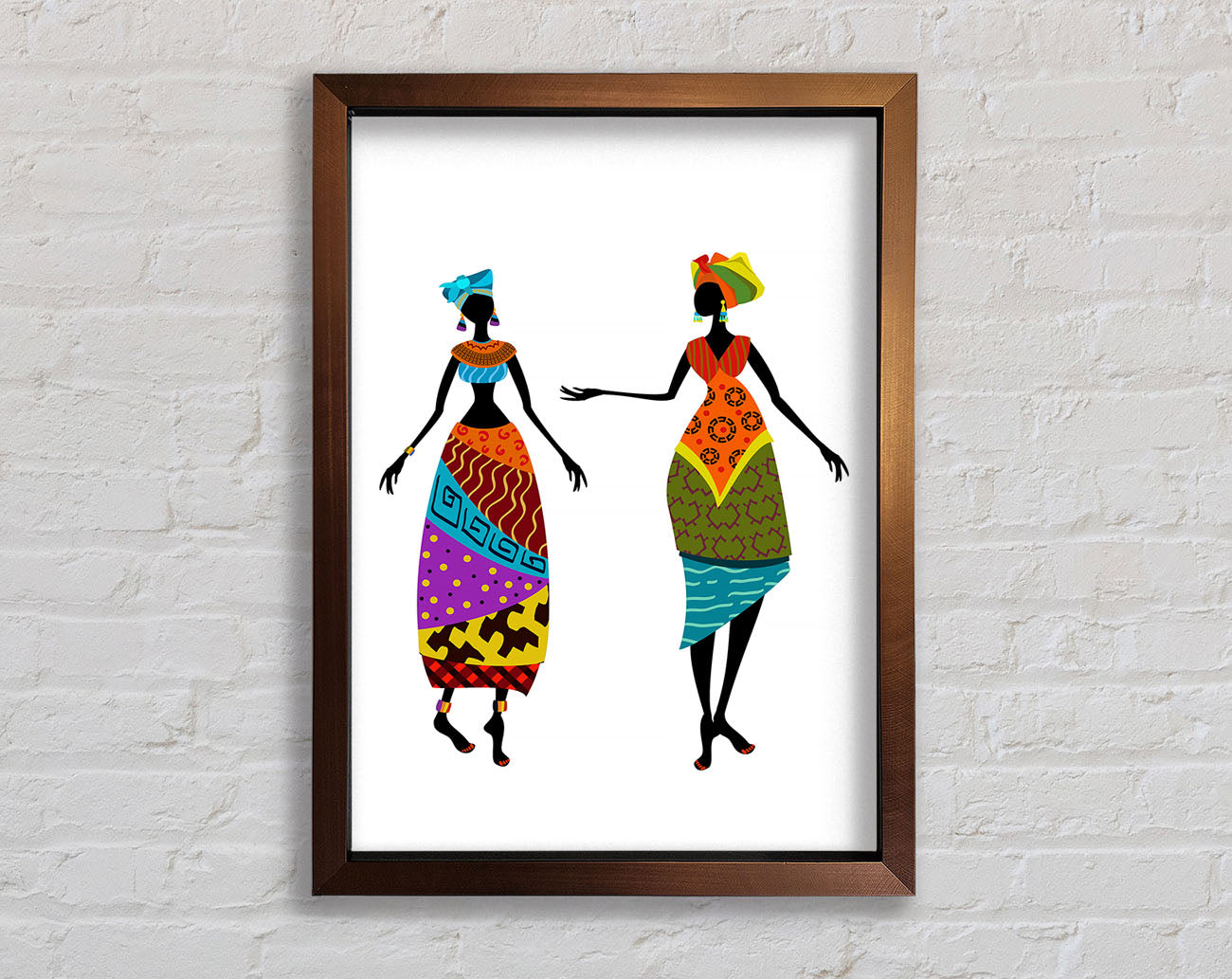 African Women 2 Framed Wall Art