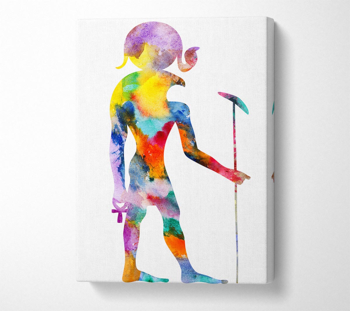 Egyptian God Horus Canvas Wall Art
