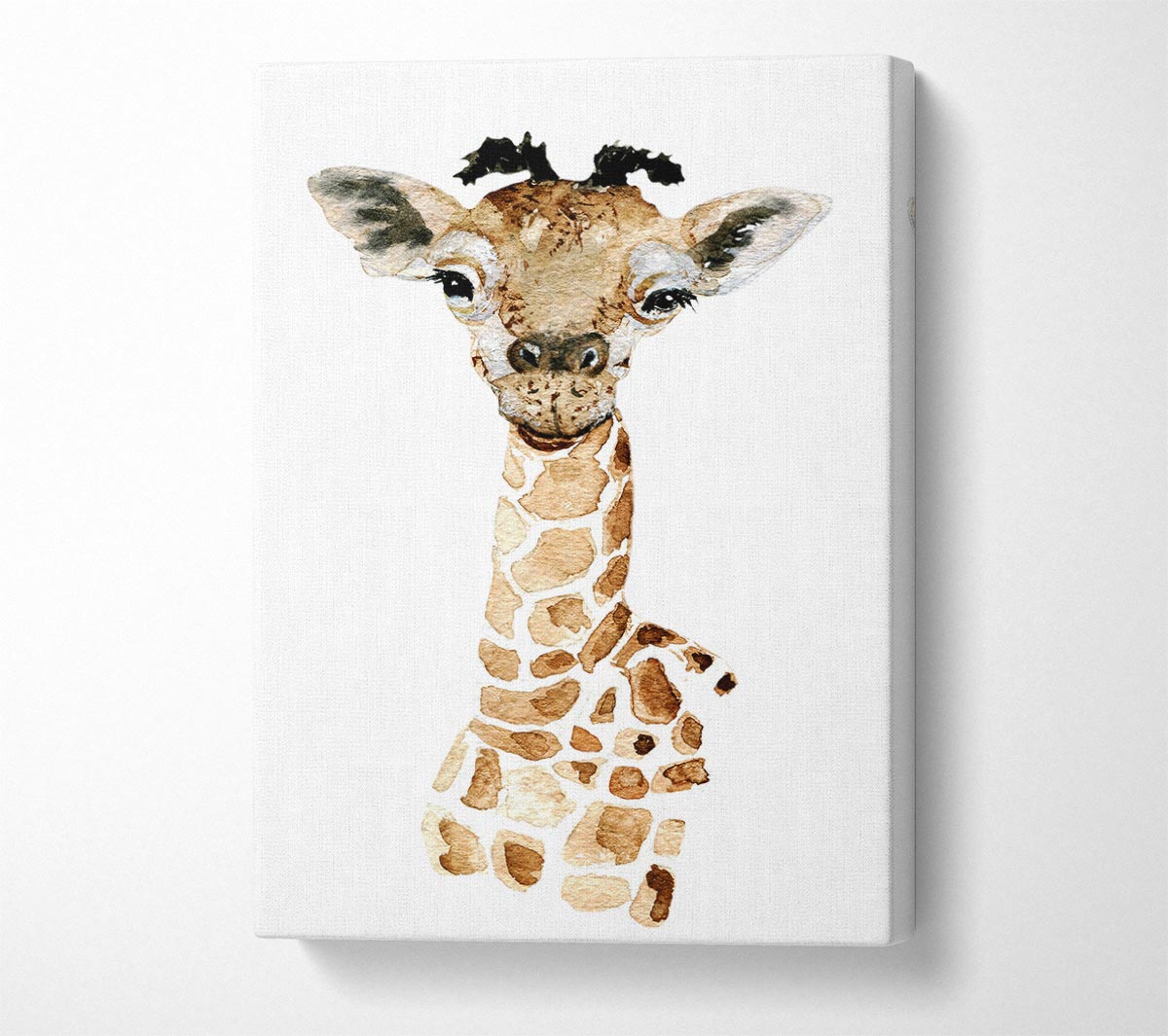 Giraffe Beauty Canvas Wall Art