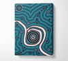 Aboriginal Pattern 1 Canvas Wall Art